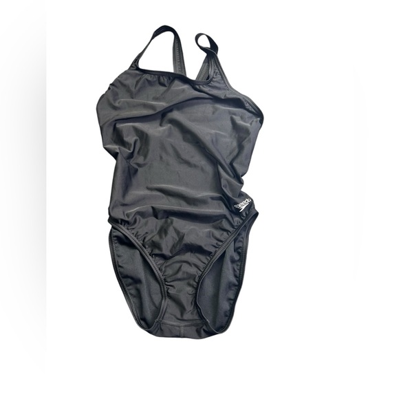 SPEEDO PRO LT womens black one piece swim competition athletic racing swimsuit - Picture 3 of 5